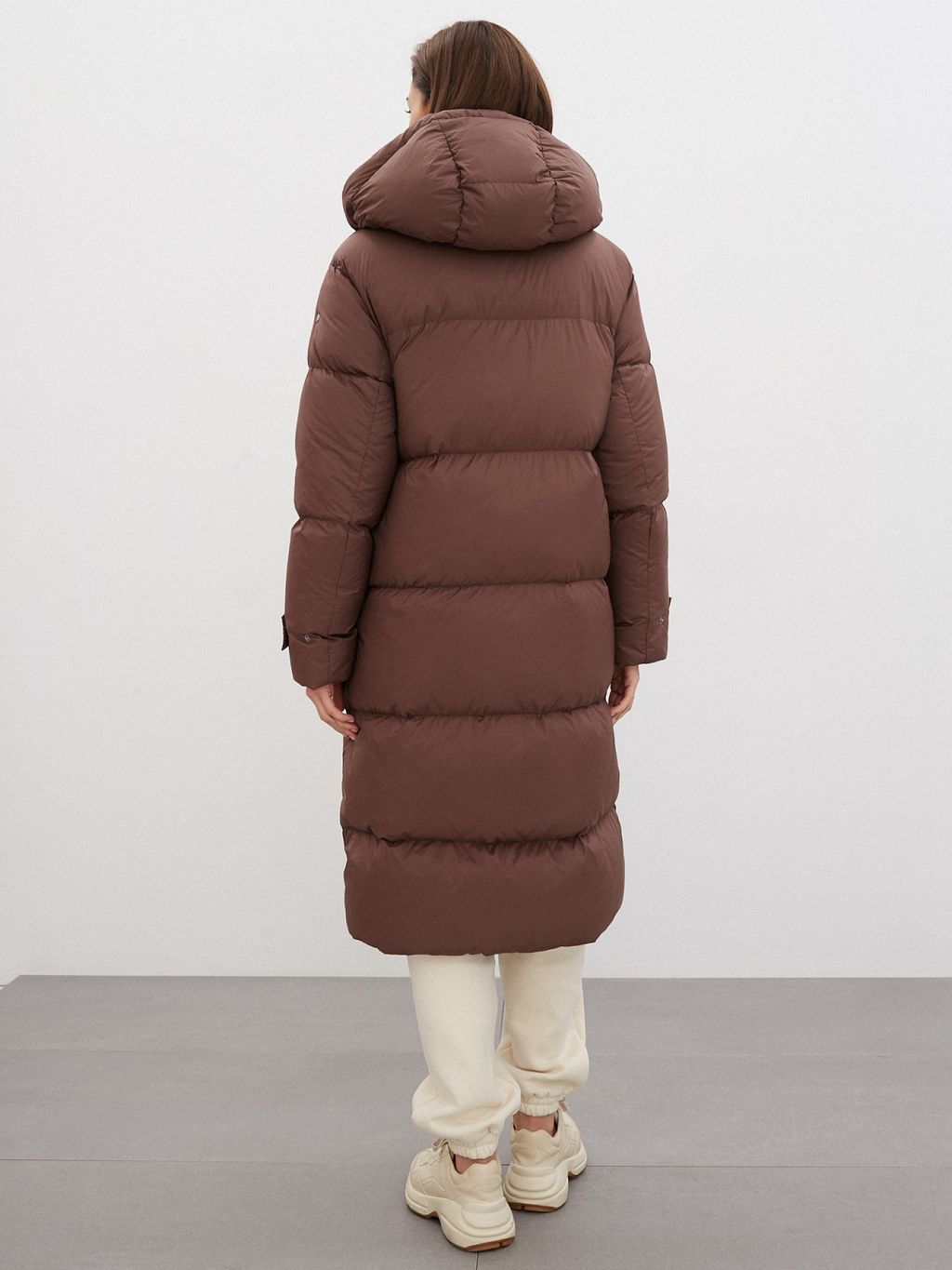 Conso/WDL 220543 - coffee Пуховое Пальто  фото 5