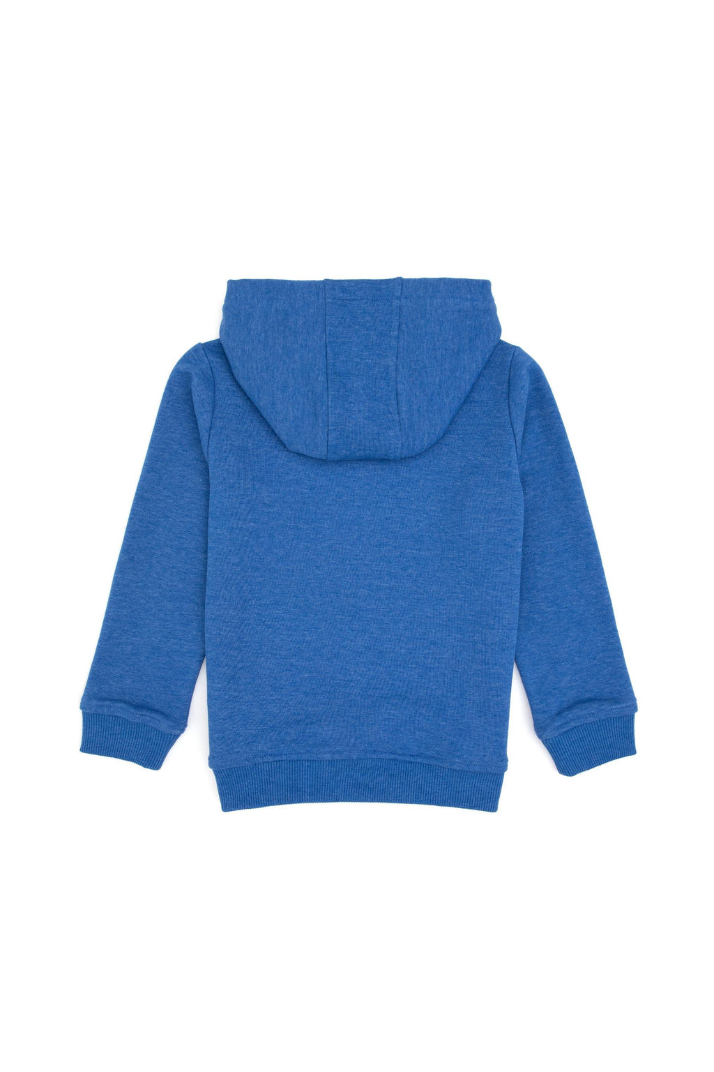 Erkek _ocuk Koyu Mavi Melanj Kap__onlu Basic Sweatshirt - U.s. polo assn фото 2
