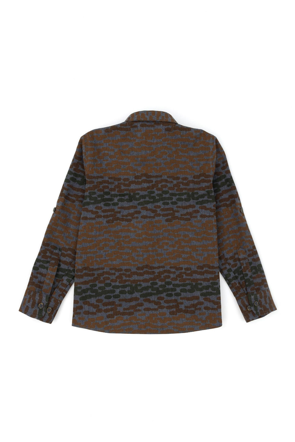 Рубашка с длинным рукавом антрацитового цвета для мальчика - U.s. polo assn фото 5