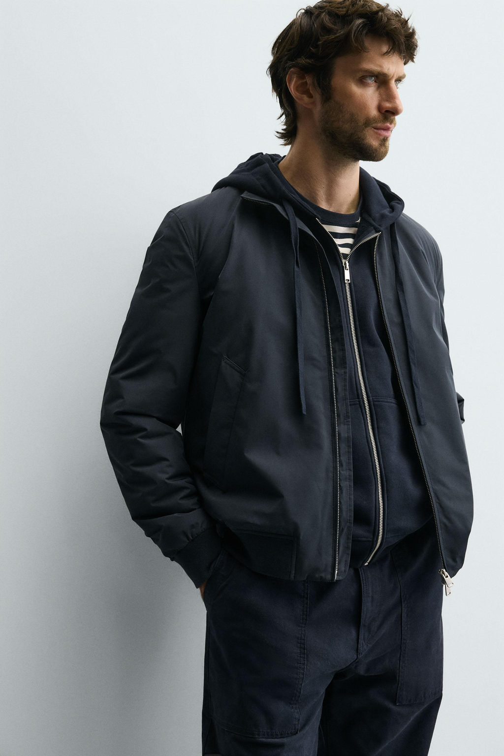 WATER-REPELLENT QUILTED JACKET - Zara фото 6