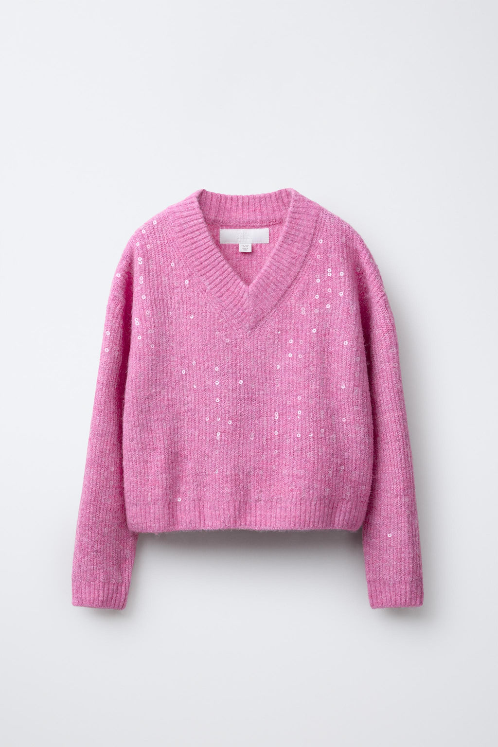 SEQUIN KNIT SWEATER