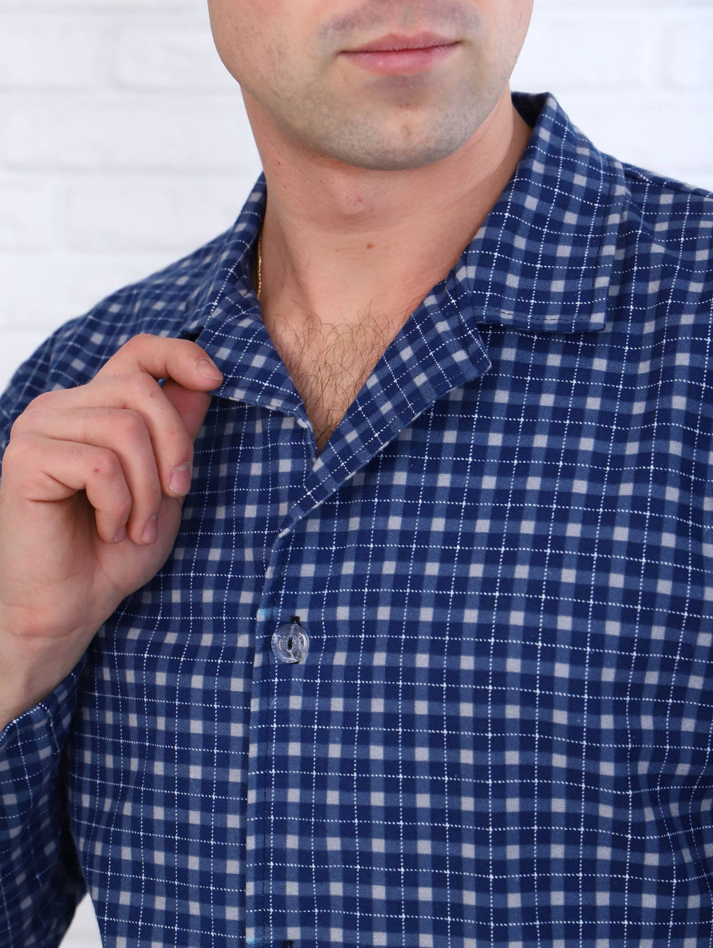 Пижама мужская,модель203,фланель (Альберто, вид 5) - Ивановотекстиль фото 6