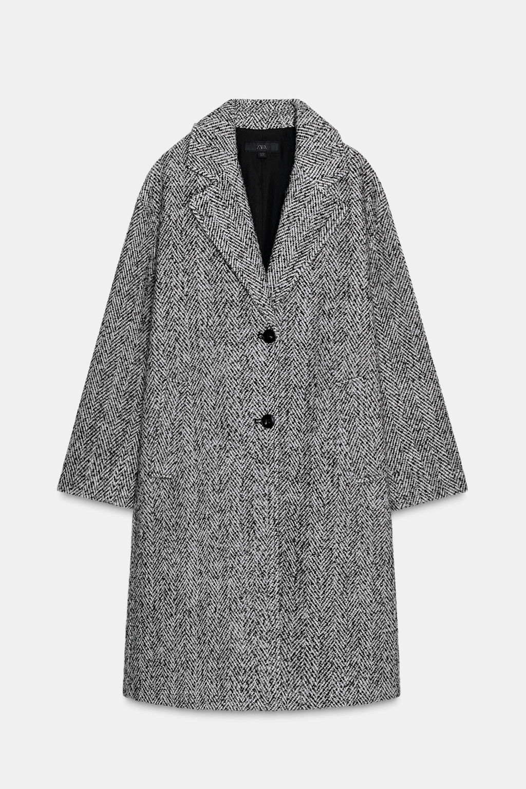 HERRINGBONE COAT - Zara фото 8