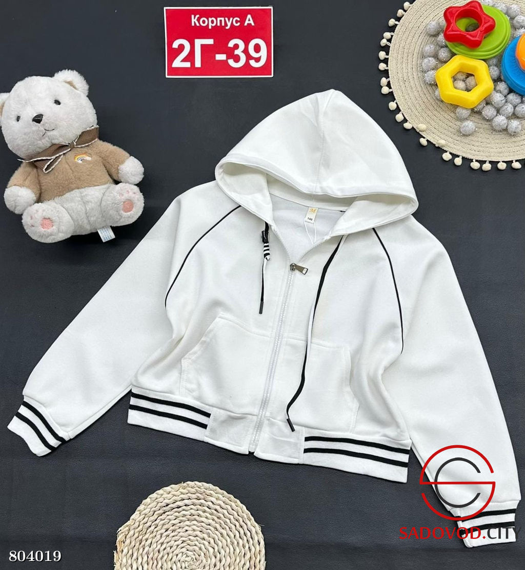 куртка на молнии с капюшоном - Bruno фото 3