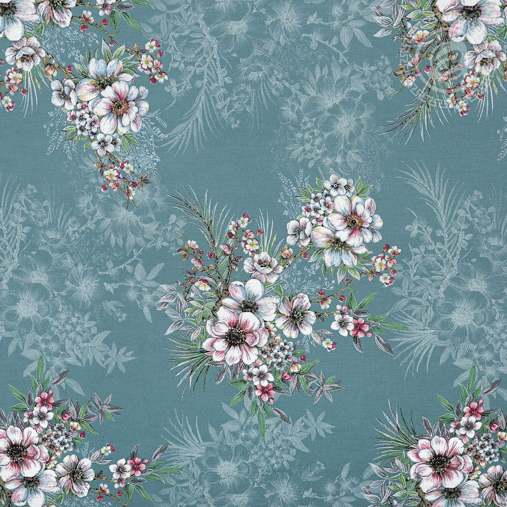 Постельное белье Джия (поплин DE LUXE) 2,0 сп./Пододеяльник: 1 шт. - 215*175; Простыня: 1 шт. - 215*200; Наволочка: 2 шт. - 70*70; DE LUXE - Артпостель фото 4