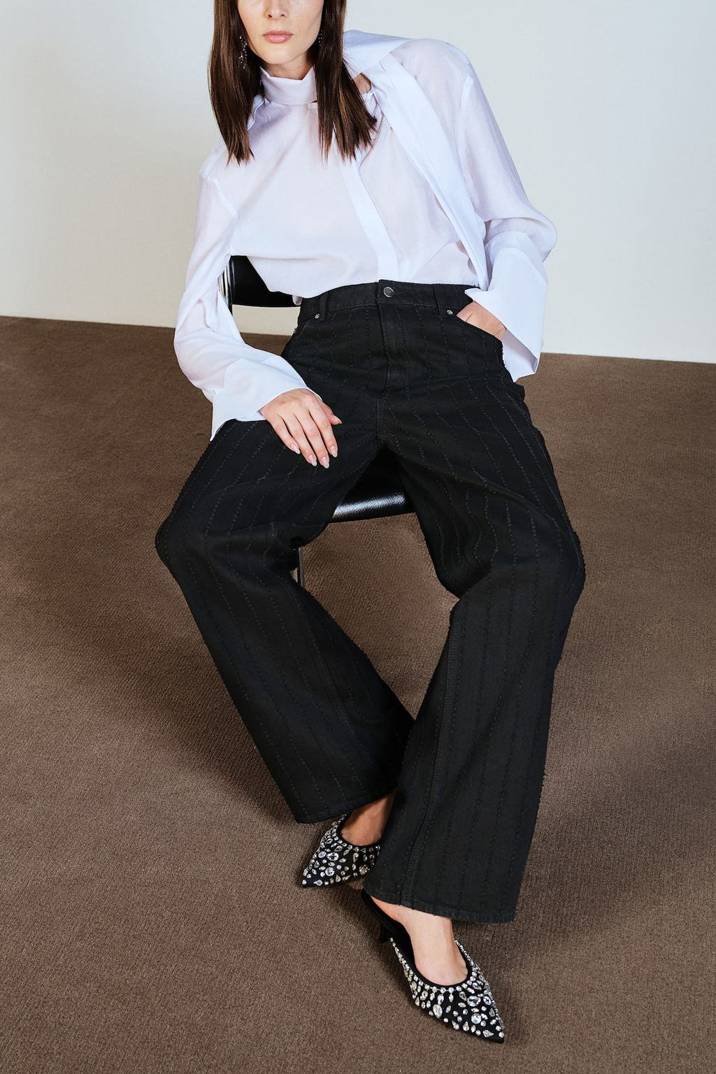 Vaquero con raya - H&m фото 2