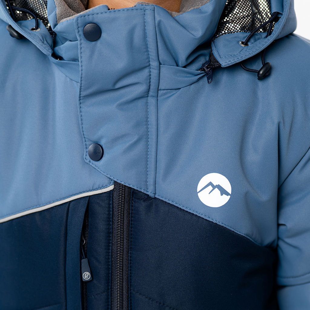 RODOS Утеплённый костюм для мальчика зима М-228д Синий/Васильковый  фото 97