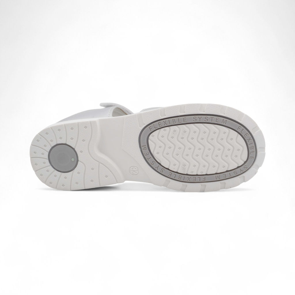 Сандалии 1052-2-2 серебро - Леопард фото 3