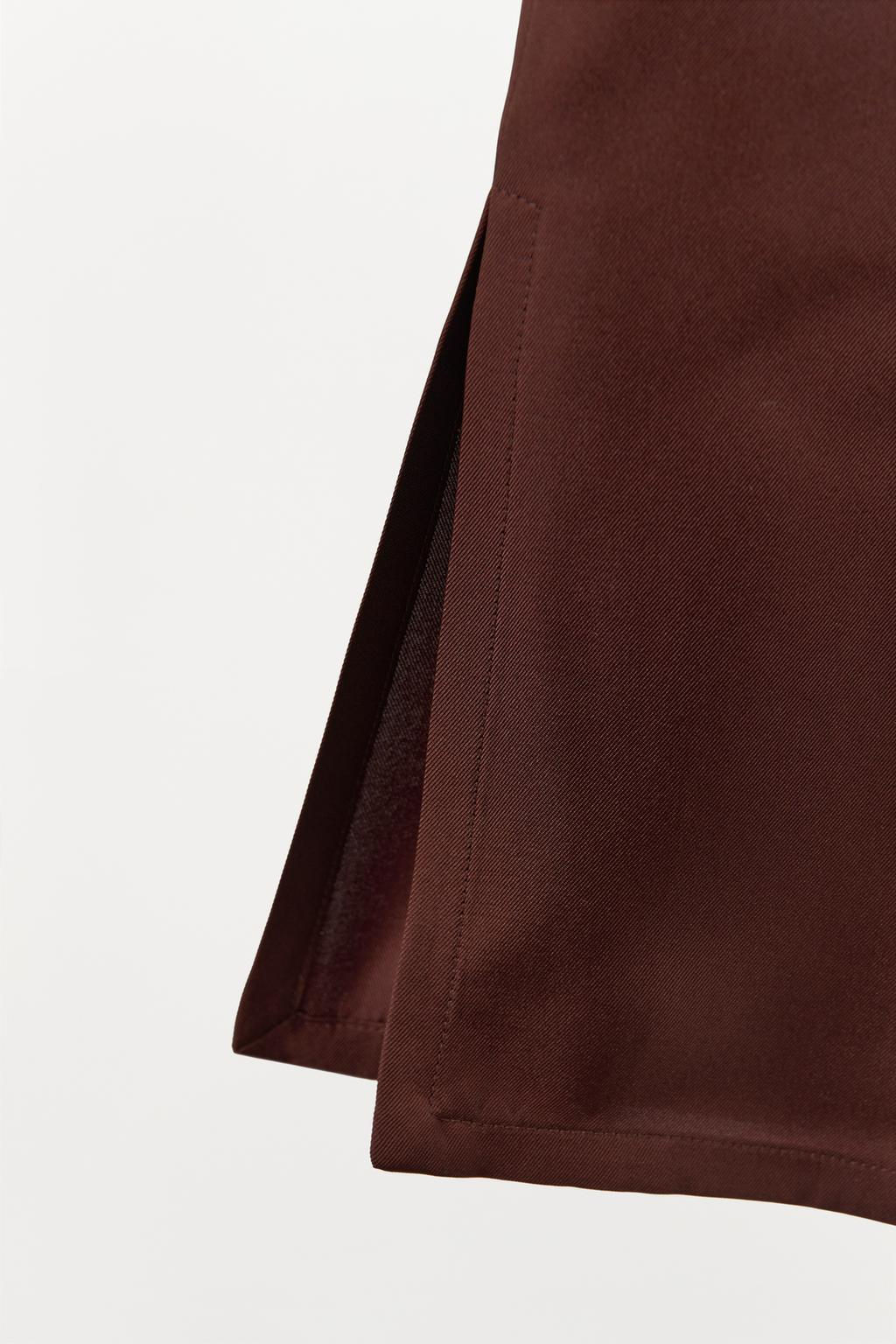 SILK PYJAMA TROUSERS - Zara фото 8