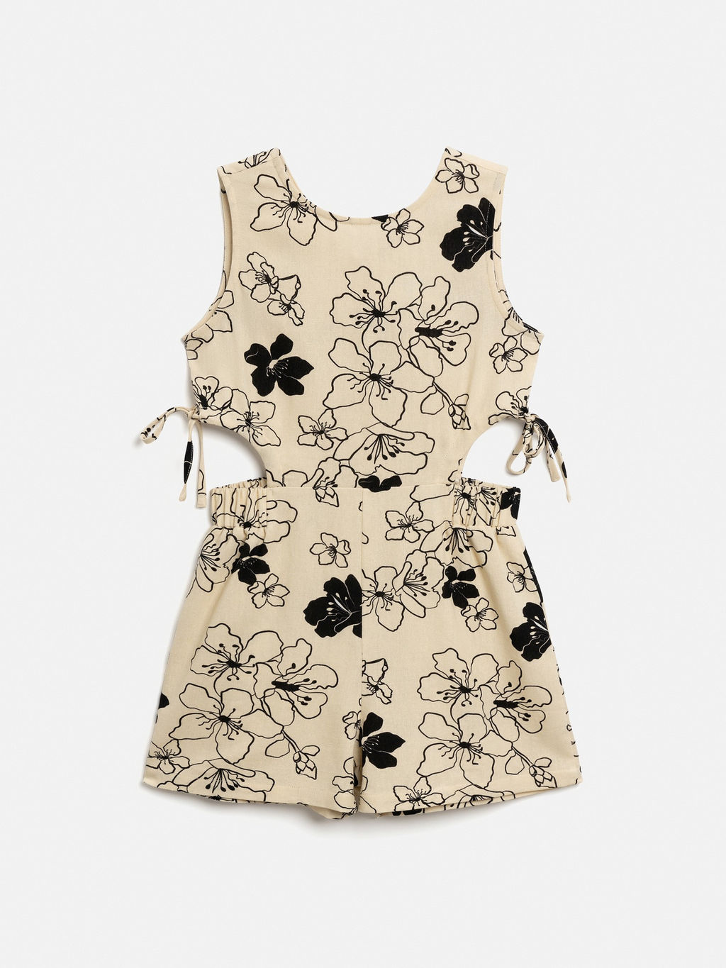 ACOOLA / Полукомбинезон для девочек Franz бежевый принт  фото 2