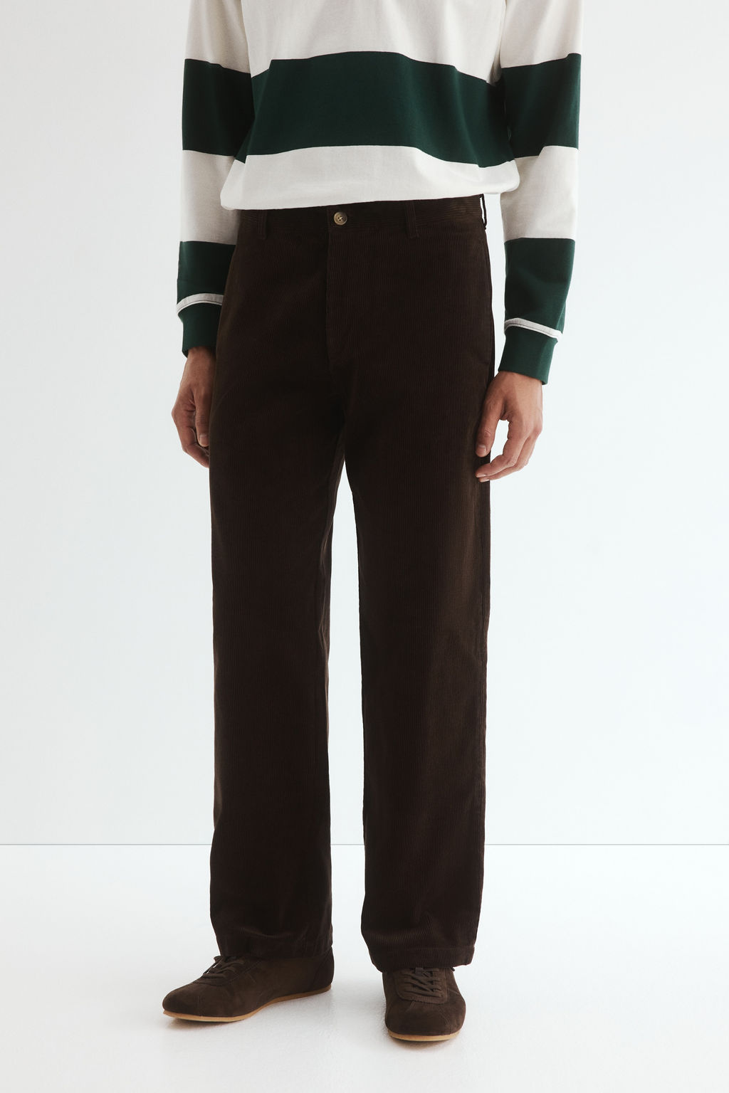 Pantal?n de pana Relaxed Fit - H&m фото 8