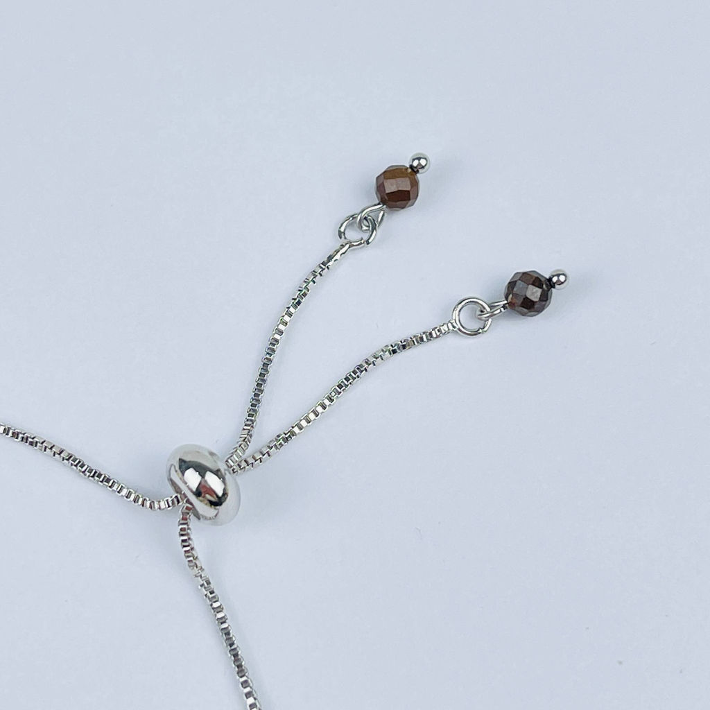 Браслет (Манипура) регулируемый из Цитрина, Кальцита и Тигрового глаза - Радуга самоцветов фото 3