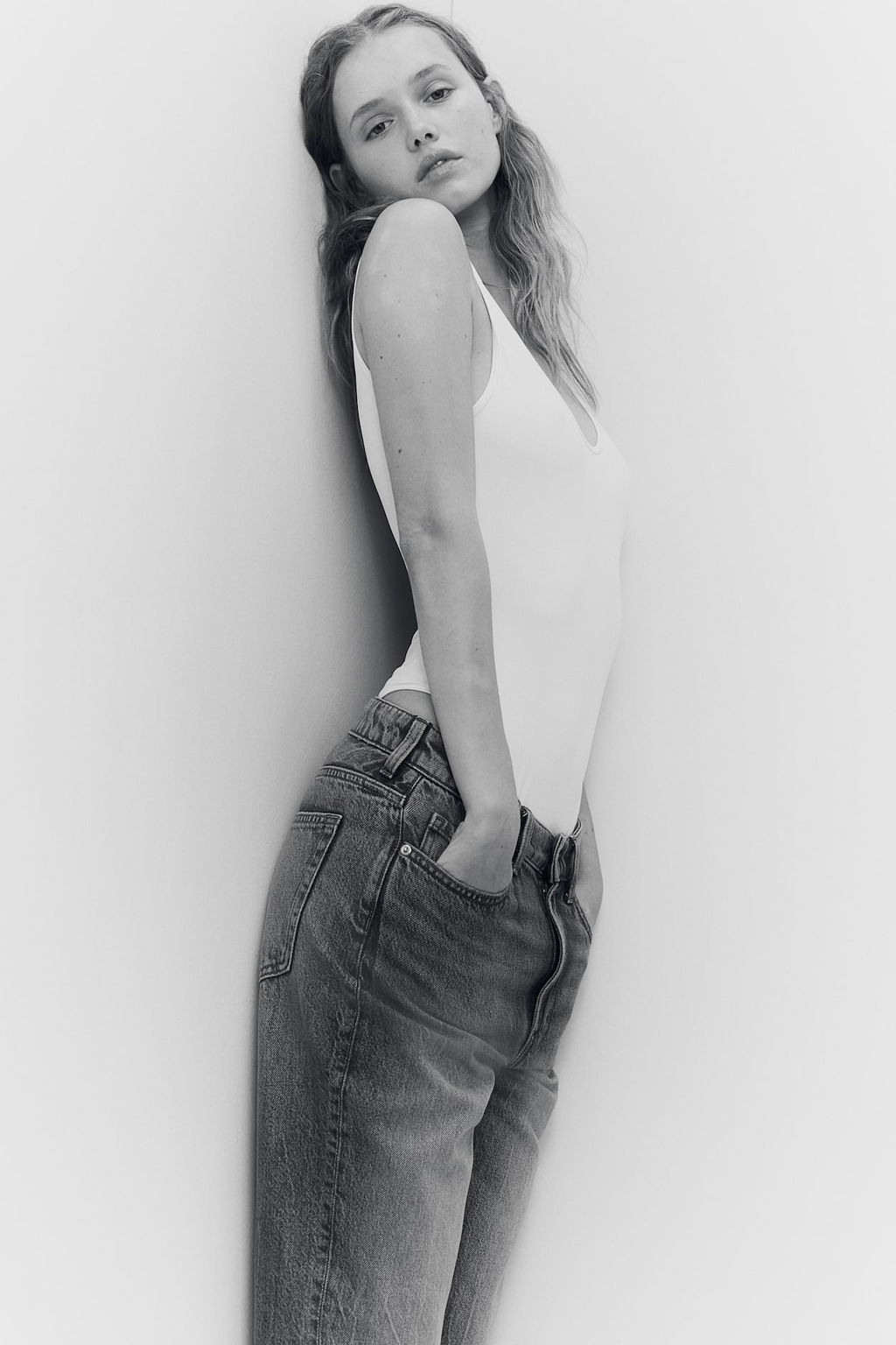 Baggy Bootcut Regular Jeans - H&m фото 4