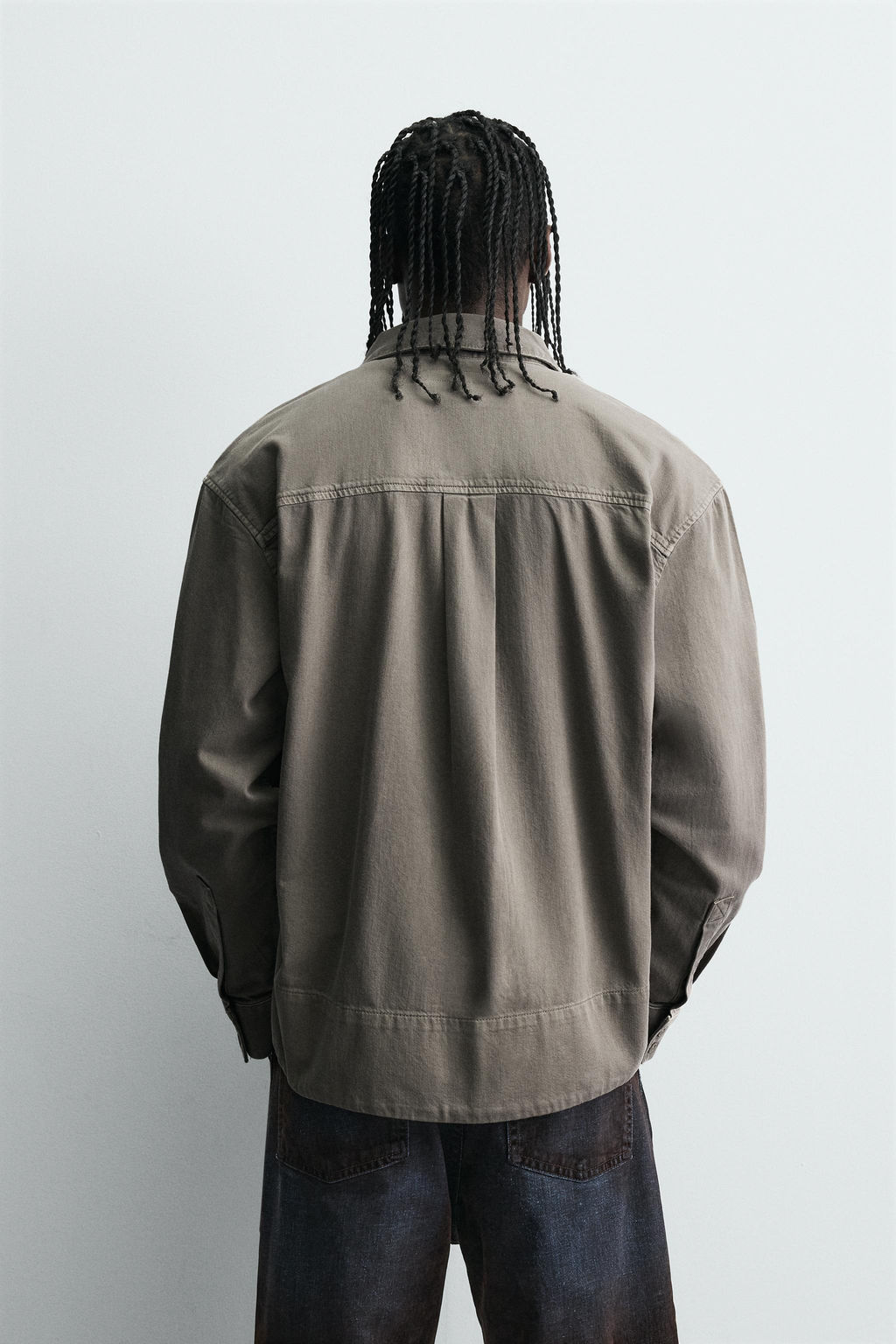 WASHED DENIM SHIRT - Zara фото 3