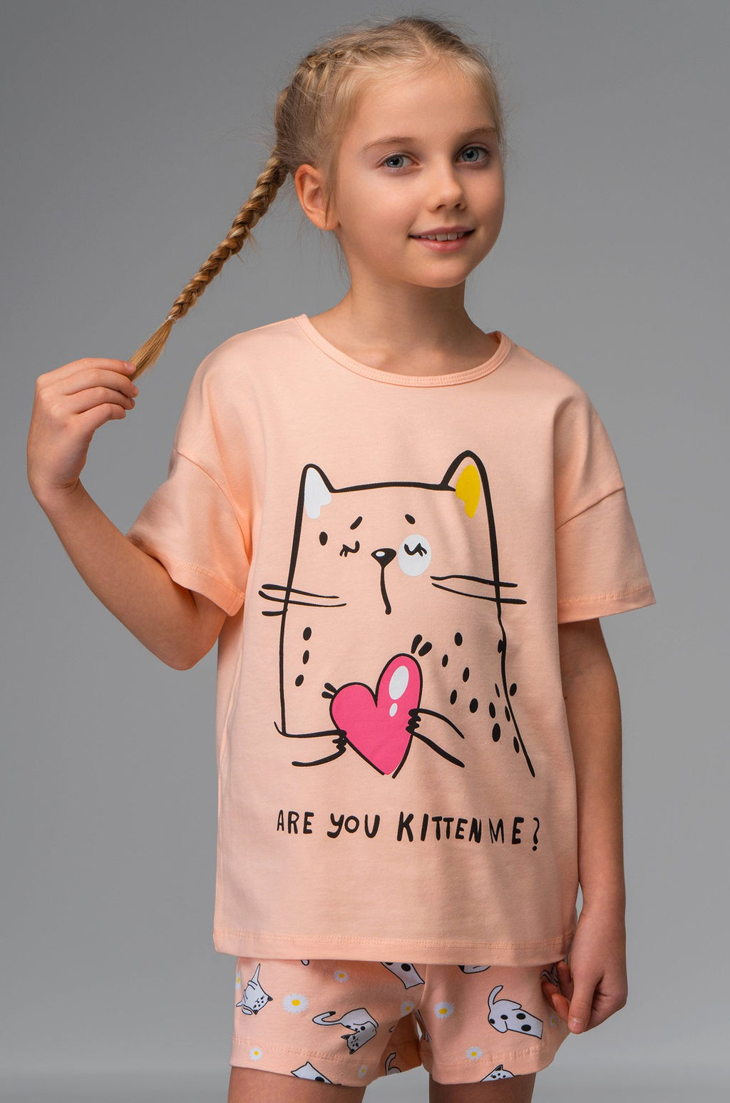 Пижама для девочки с шортами Bonito  фото 6