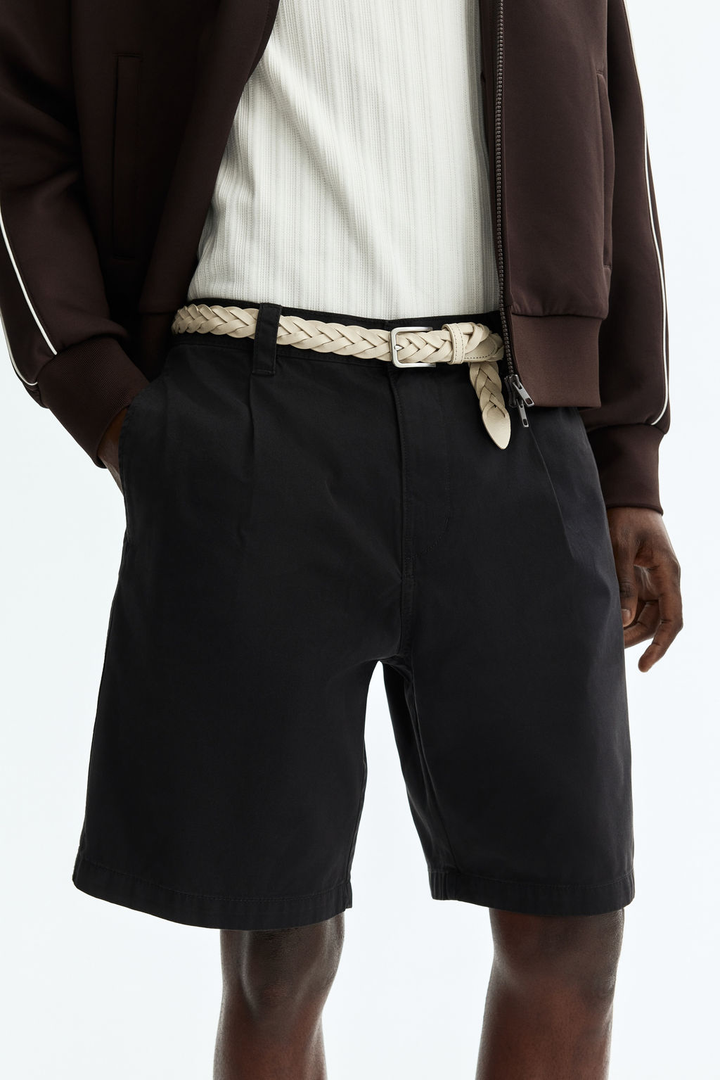 Chinos cortos de algod?n Relaxed Fit - H&m фото 6