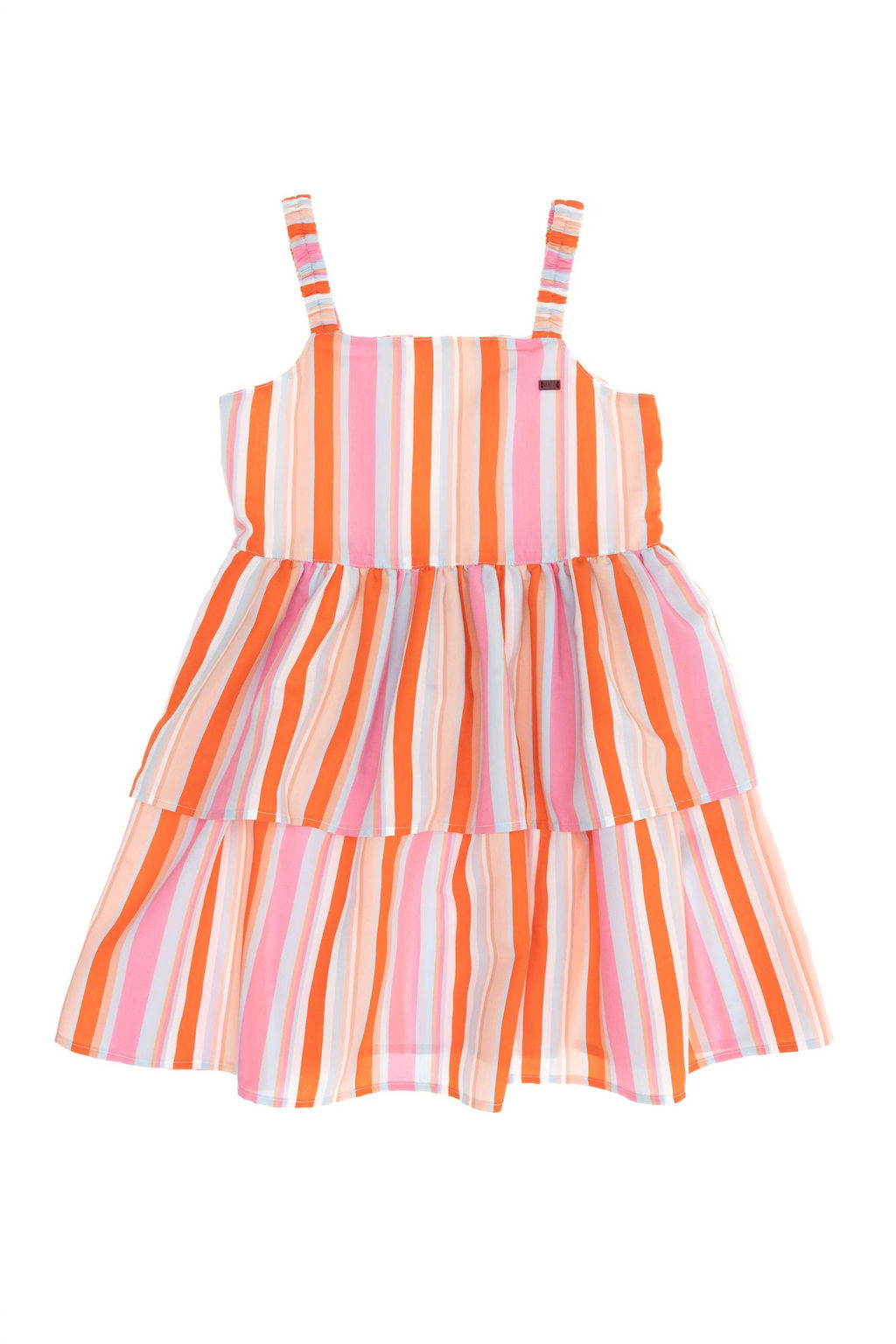 Розовое плетеное платье для девочки - U.s. polo assn фото 4