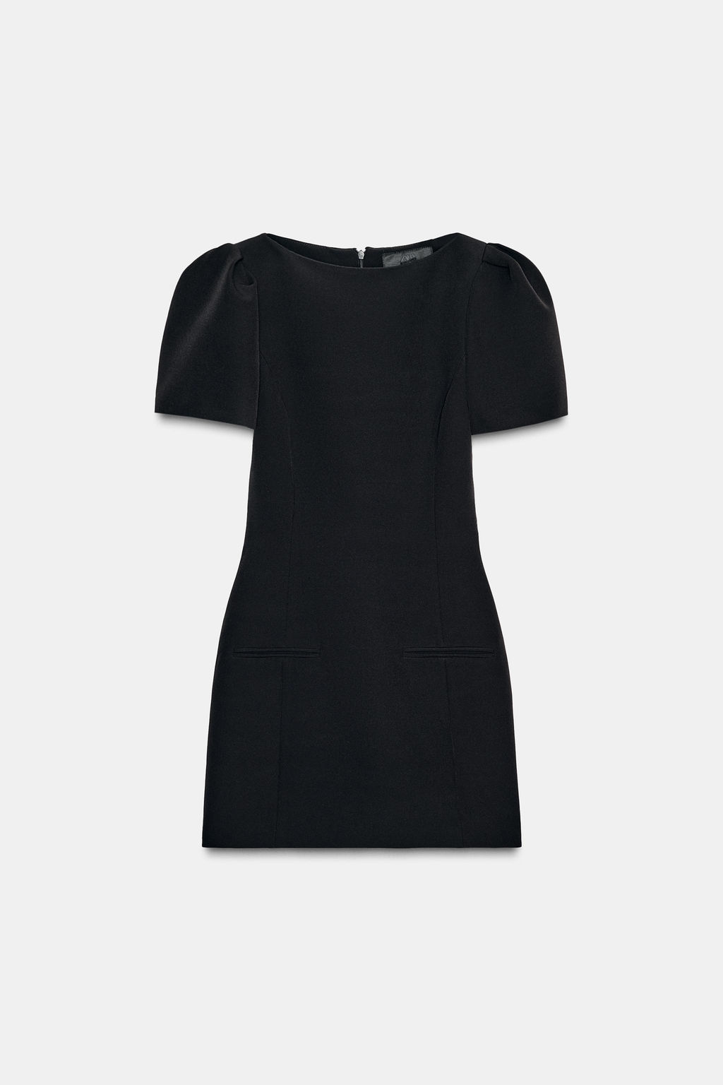 PLEATED SHORT DRESS WITH POCKETS
