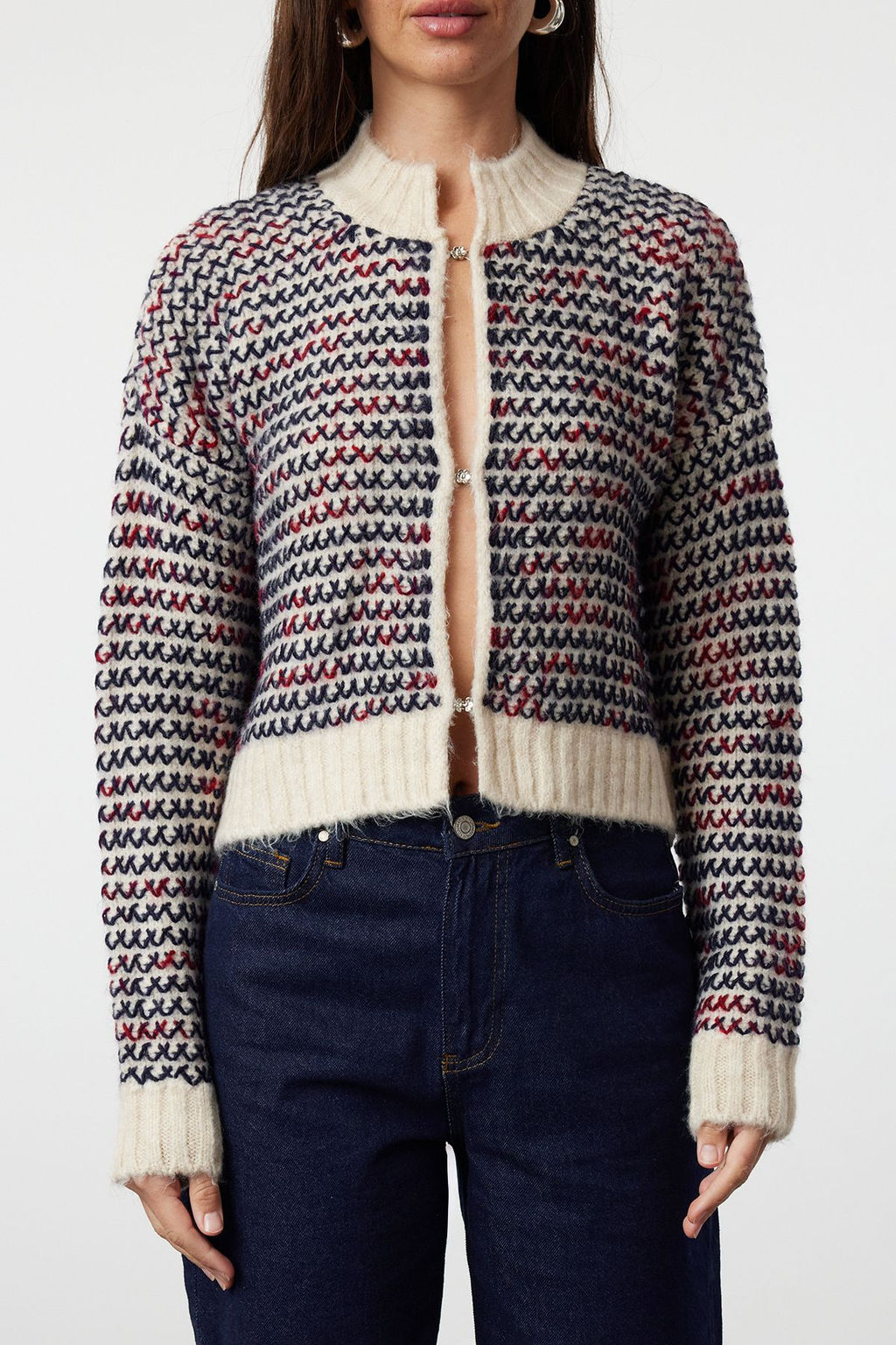 Tas Yumusak Dokulu Degrade Triko H?rka TWOAW24HI00052