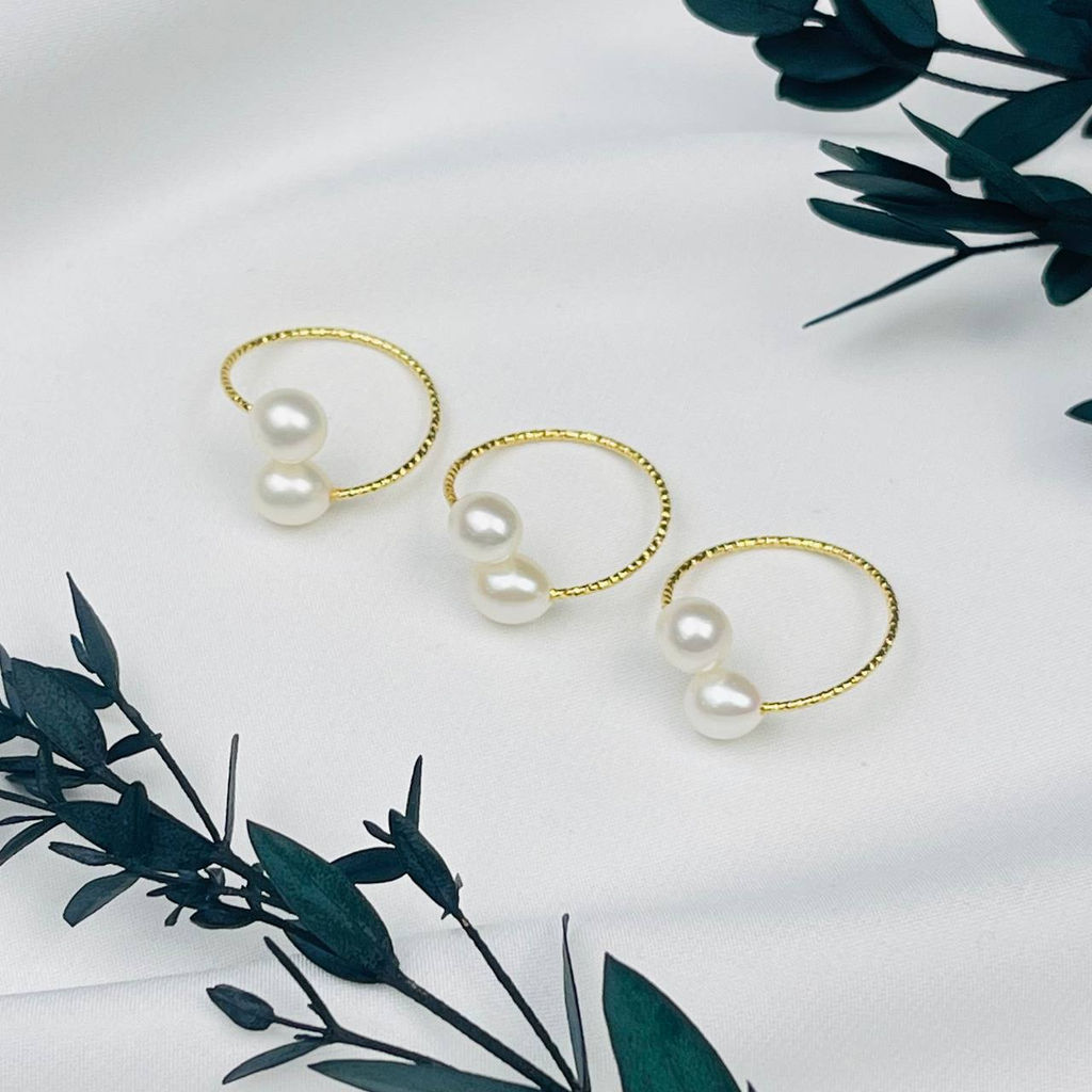 Кольцо регулируемое с Жемчугом от 16,5р.