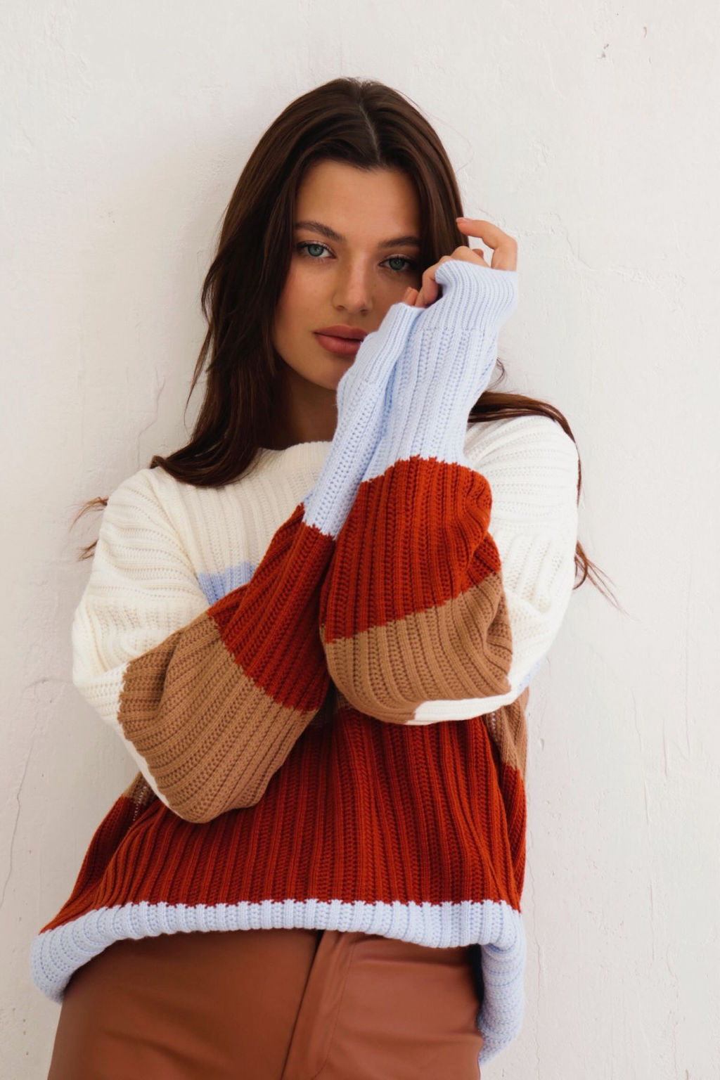 9929 Джемпер голубой - Martichelli фото 8