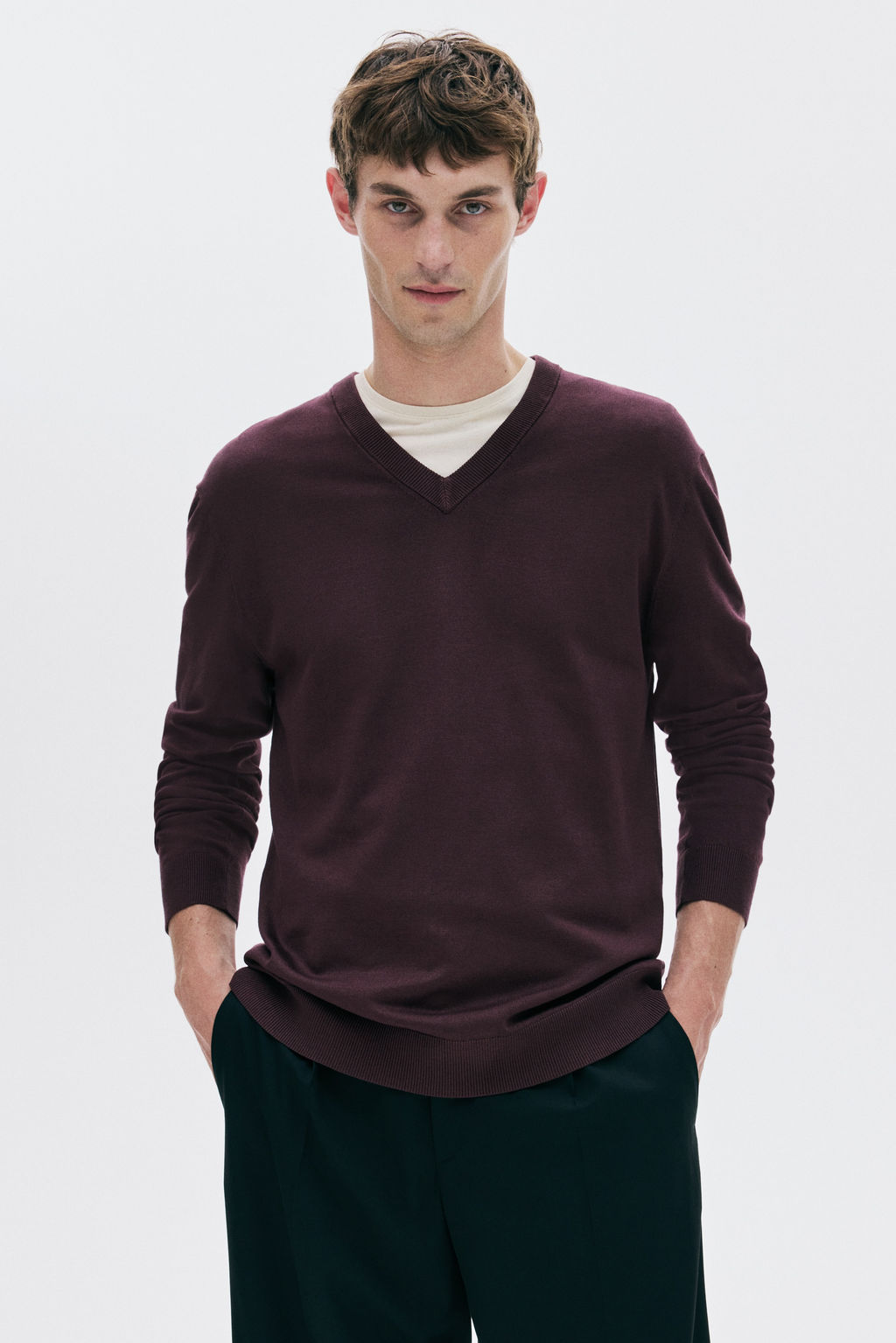 Jersey en punto fino Regular Fit - H&m фото 6