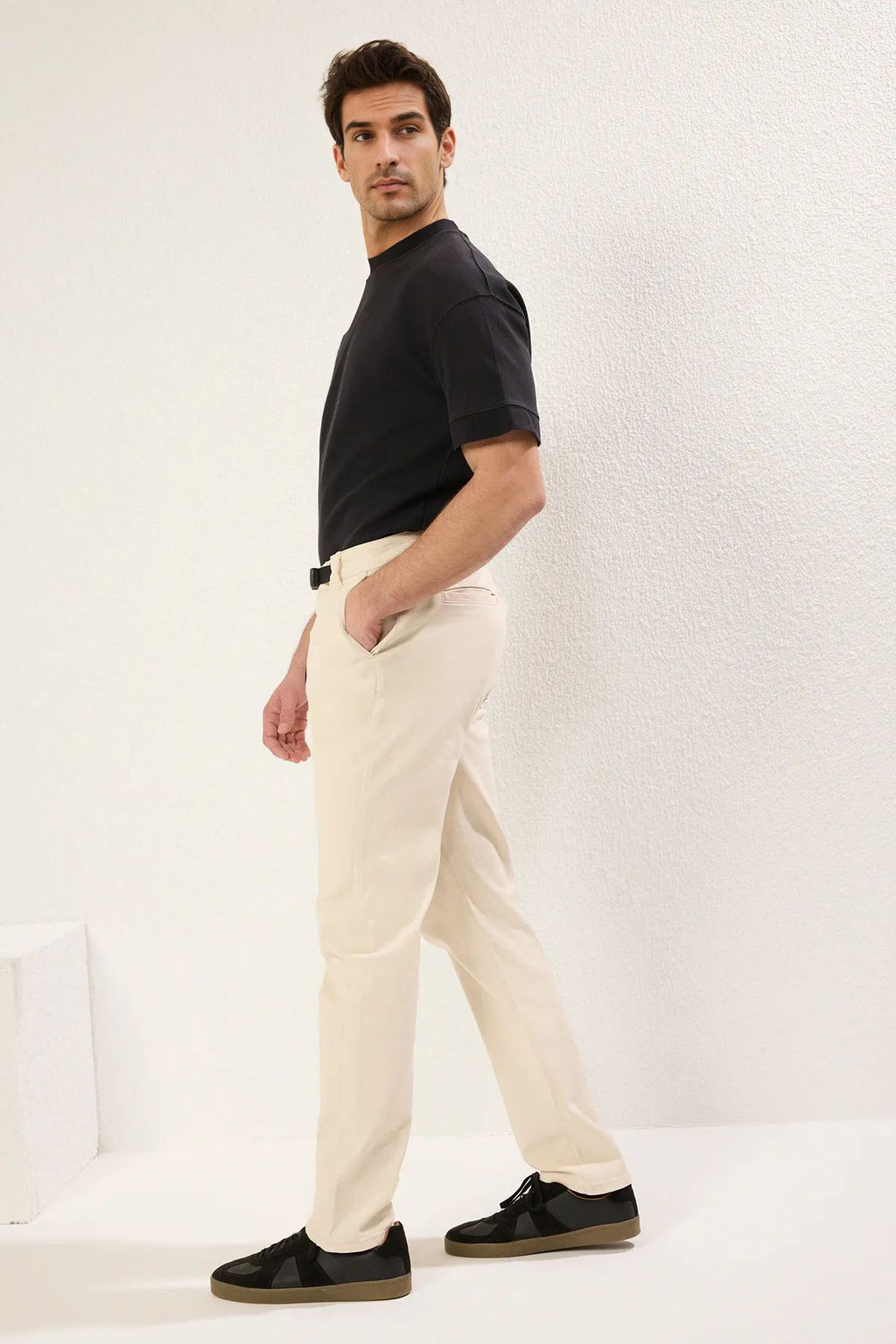 TRENDYOL MAN Tas Straight Fit Beli Kemer Tokal? Pantolon TMNSS25PL00011 - Trendyolmilla фото 4
