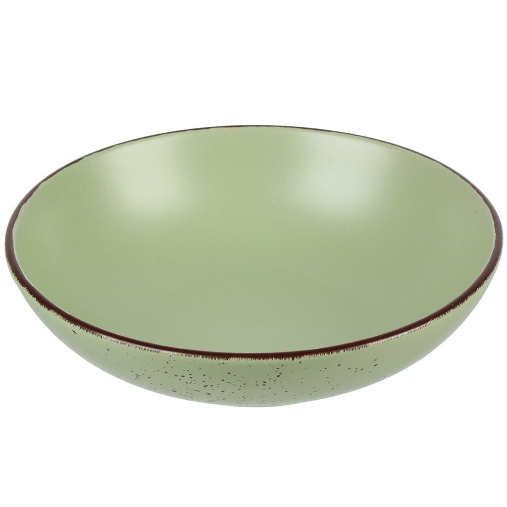 OH!SPLASH Тарелка суповая 20,5см., 660мл. зеленый арт. DMD173