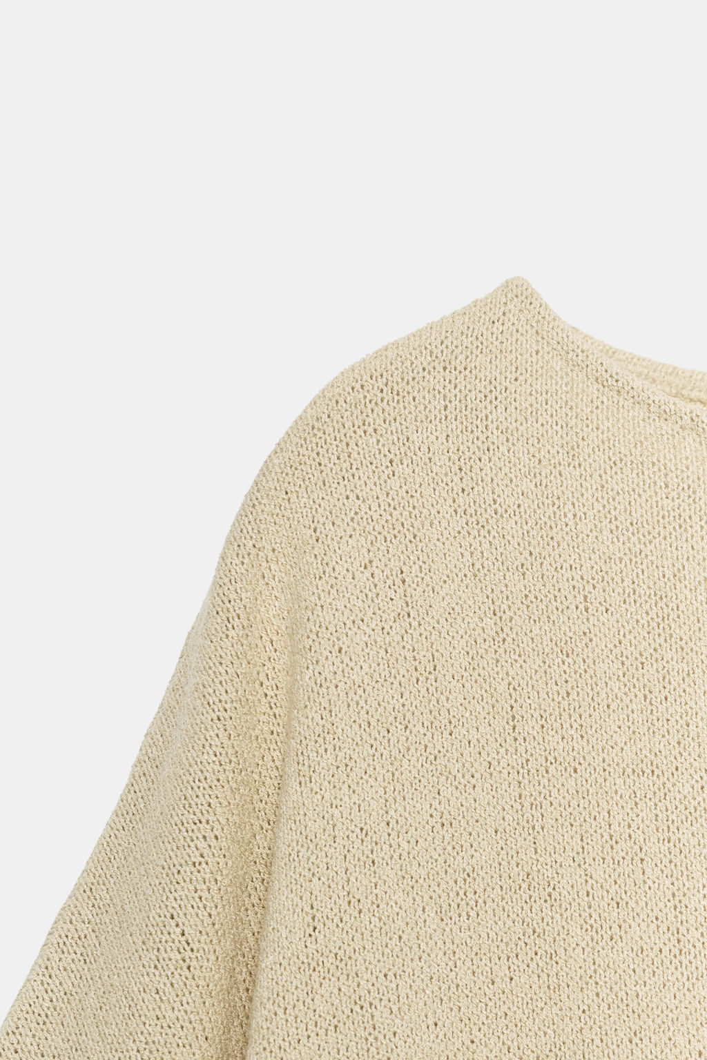 TOP R?STICO MANGA CORTA / Beige claro - Zara фото 8