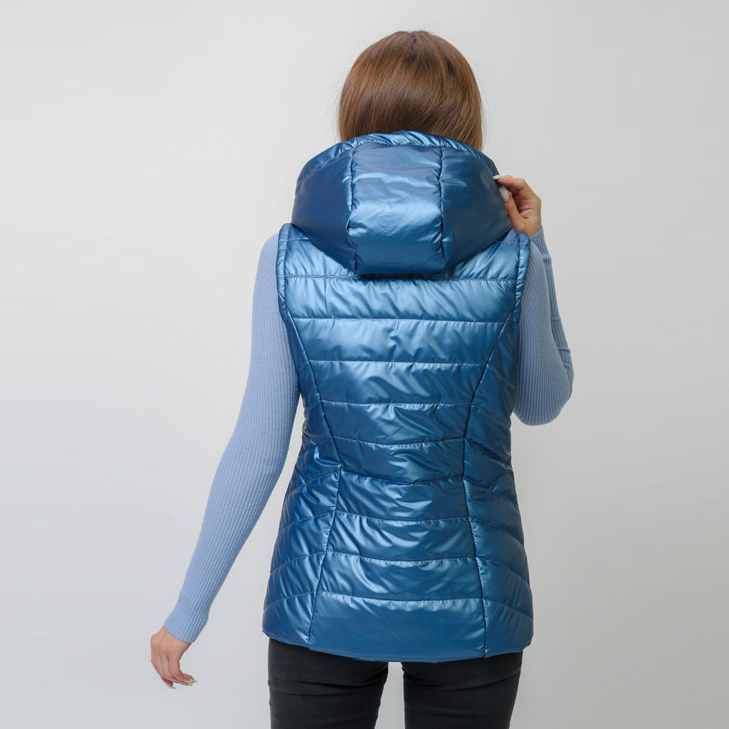 RODOS Жилет женский демисезон М-249 Светло-розовый  фото 26