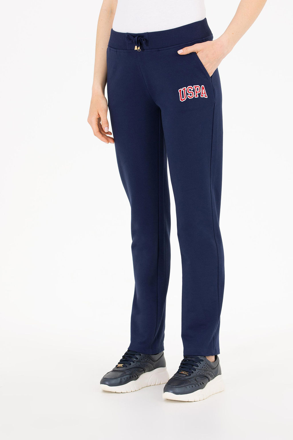 Женские темно-синие спортивные штаны - U.s. polo assn фото 2