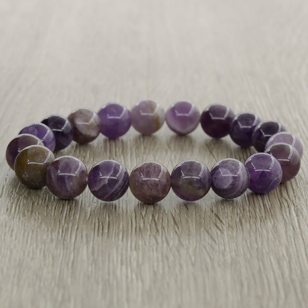 Аметист (Бразилия) 6мм, браслет Классика длина 18см - Agat77 фото 8
