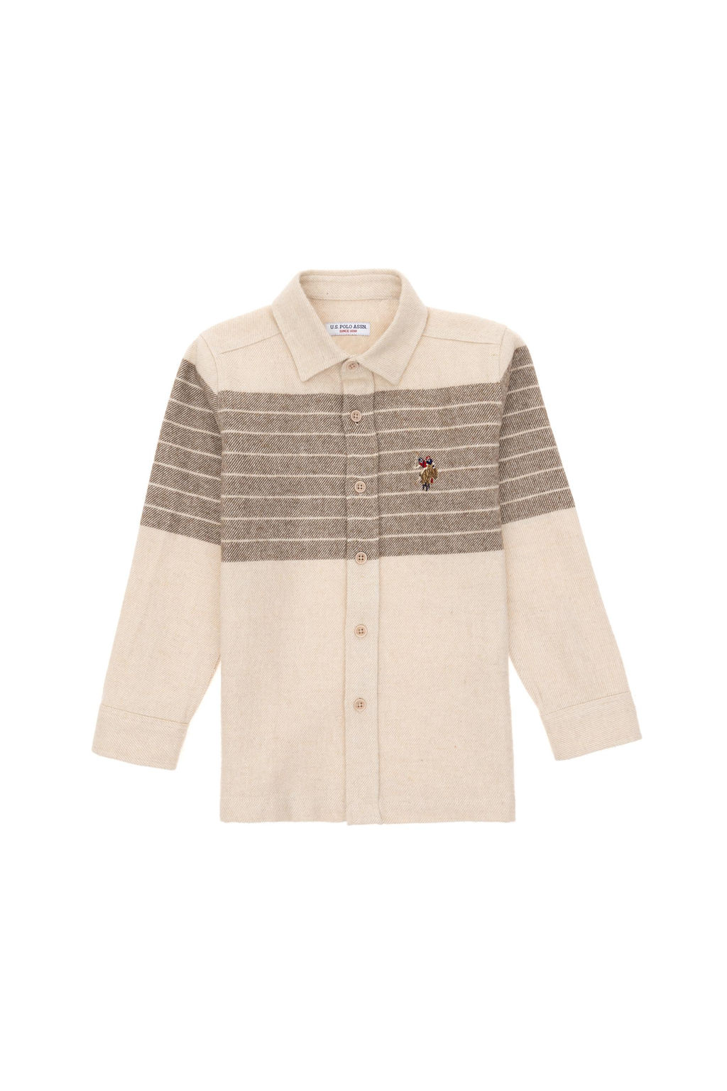 Рубашка Stone с длинным рукавом для мальчика - U.s. polo assn фото 4