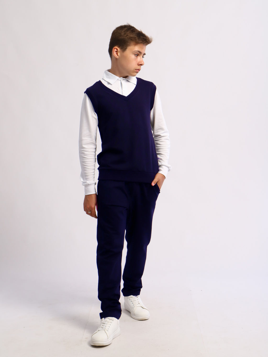 Жилет-обманка рубашка Стив-1 Ладошки  фото 6