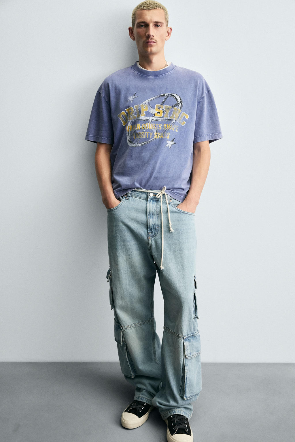VARSITY GRAPHIC PRINT T-SHIRT - Zara фото 6