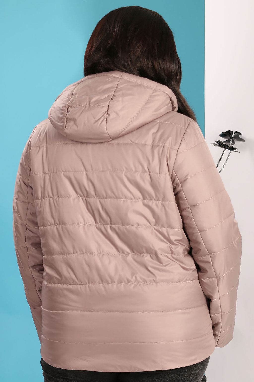 0У53 2007-1.С2 Куртка+ капюшон - Almond фото 2