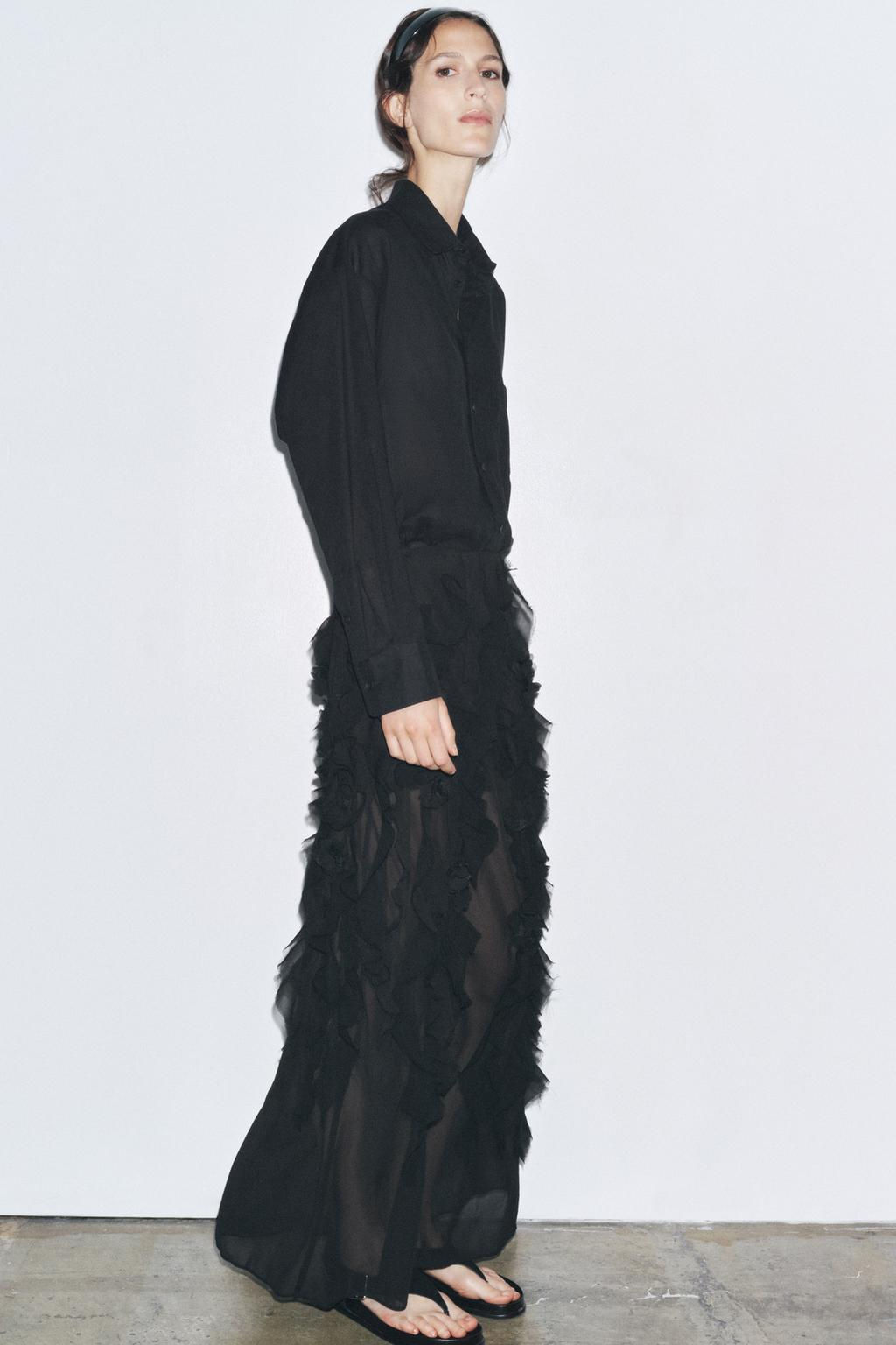 ZW COLLECTION OVERSIZE SHIRT - Zara фото 15