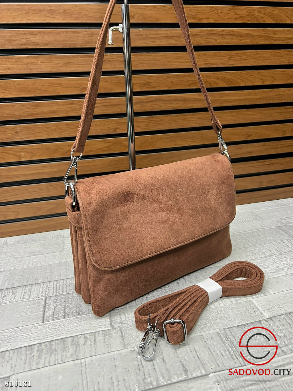 Сумка женская из замши