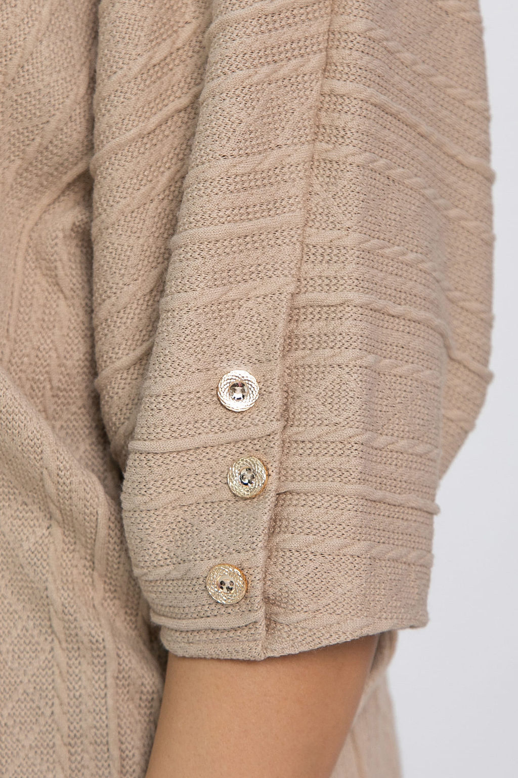 Блуза Вэнсдей (бежевая) Б14818-4М