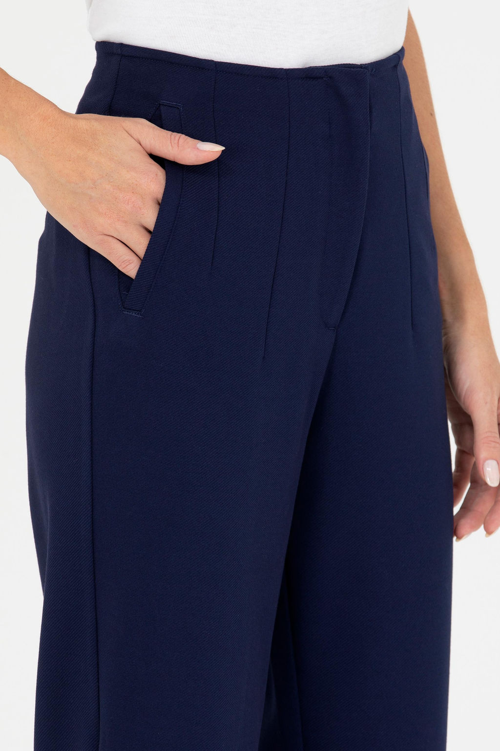 Женские темно-синие трикотажные брюки Неожиданная скидка в корзине - U.s. polo assn фото 11