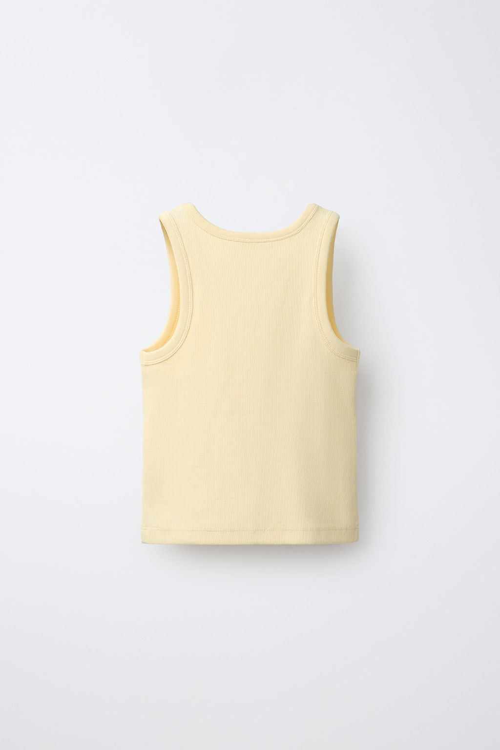 CAMISETA RIB NADADORA / Amarillo - Zara фото 2
