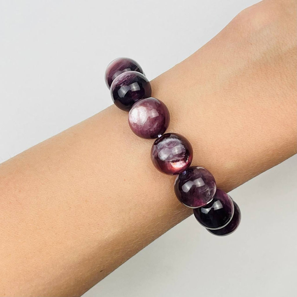 Браслет из Лепидолита 19 см