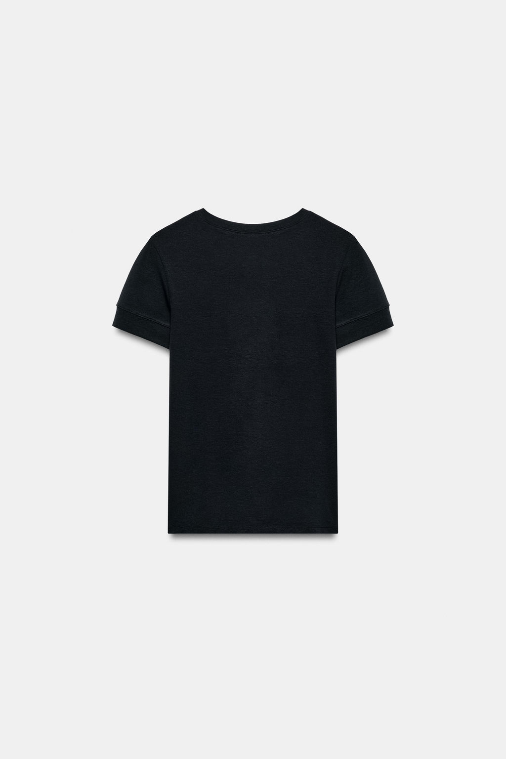 CAMISETA MINIMAL MANGA CORTA / Marino - Zara фото 8