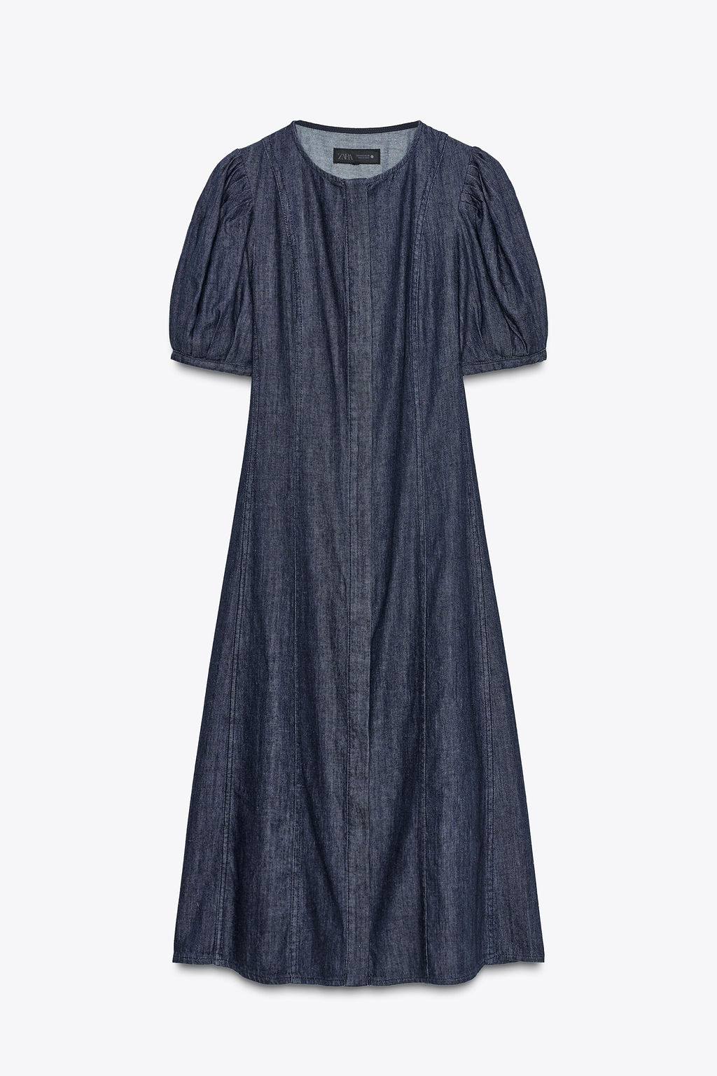 ZW COLLECTION DENIM DRESS - Zara фото 12