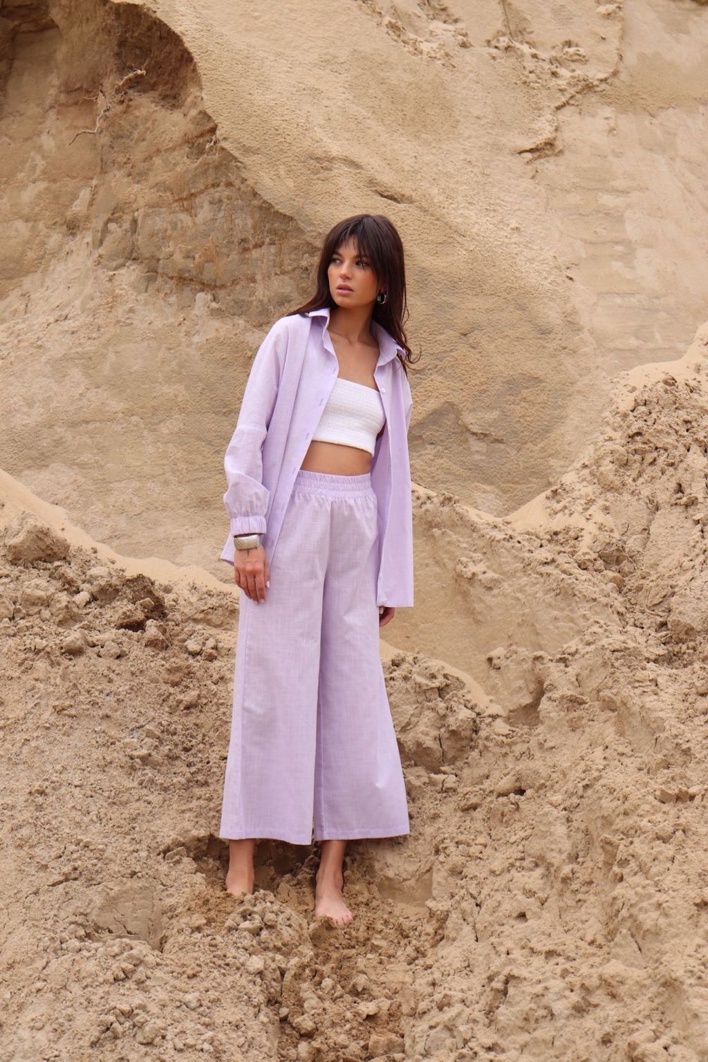 7011 Костюм из льна и хлопка - Martichelli фото 19