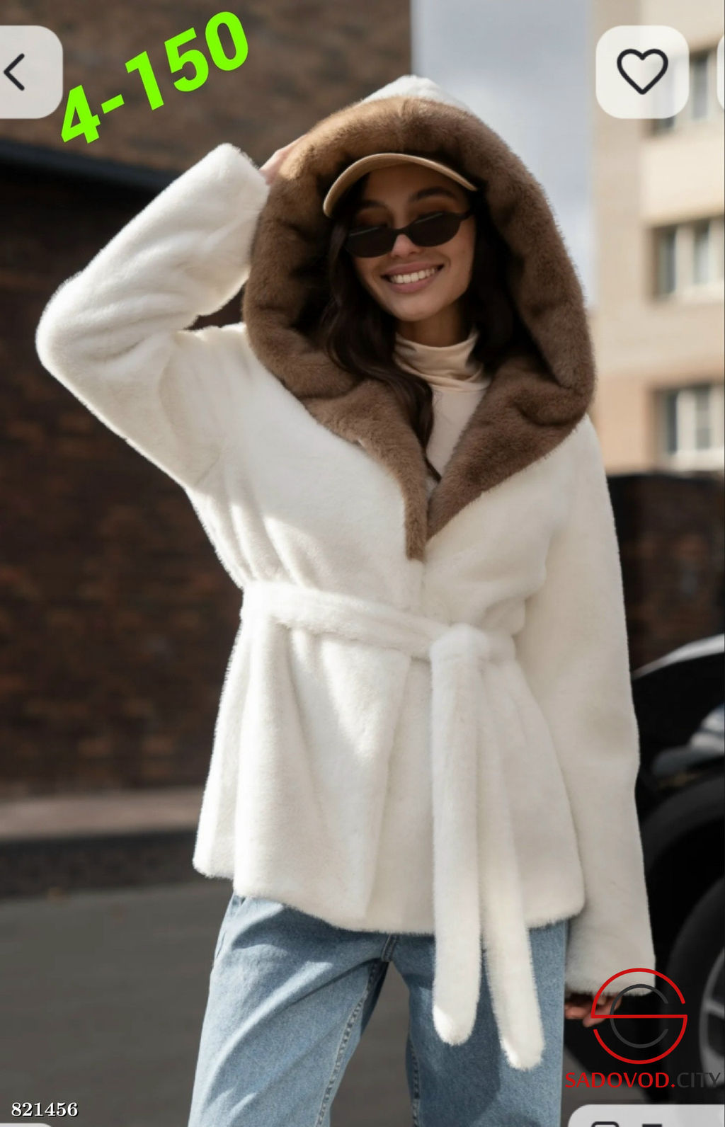 Шуба женская из искусственного меха - Bruno фото 2