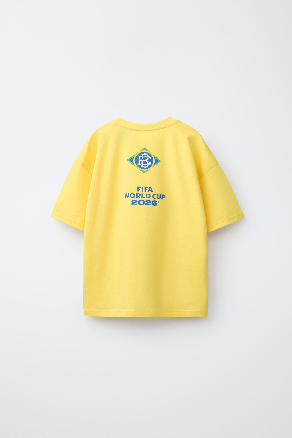 CAMISETA ESTAMPADO BRASIL FIFA WORLD CUP  2026 / Amarillo
