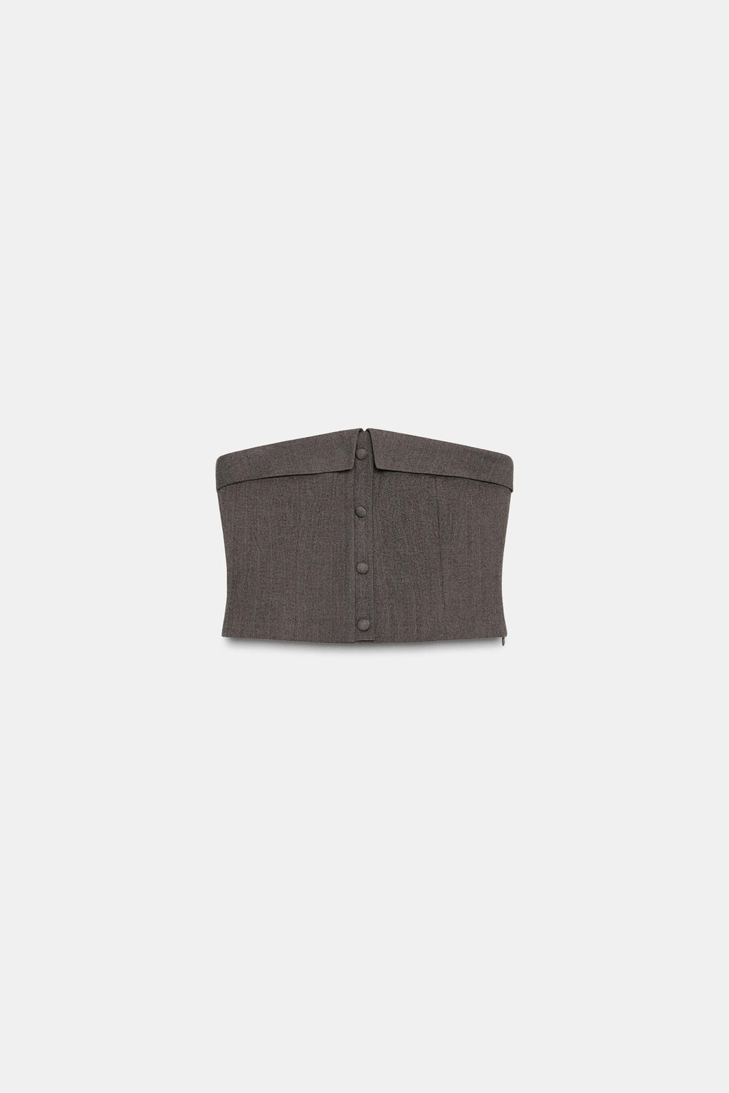 CORSET-STYLE BUSTIER TOP - Zara фото 7