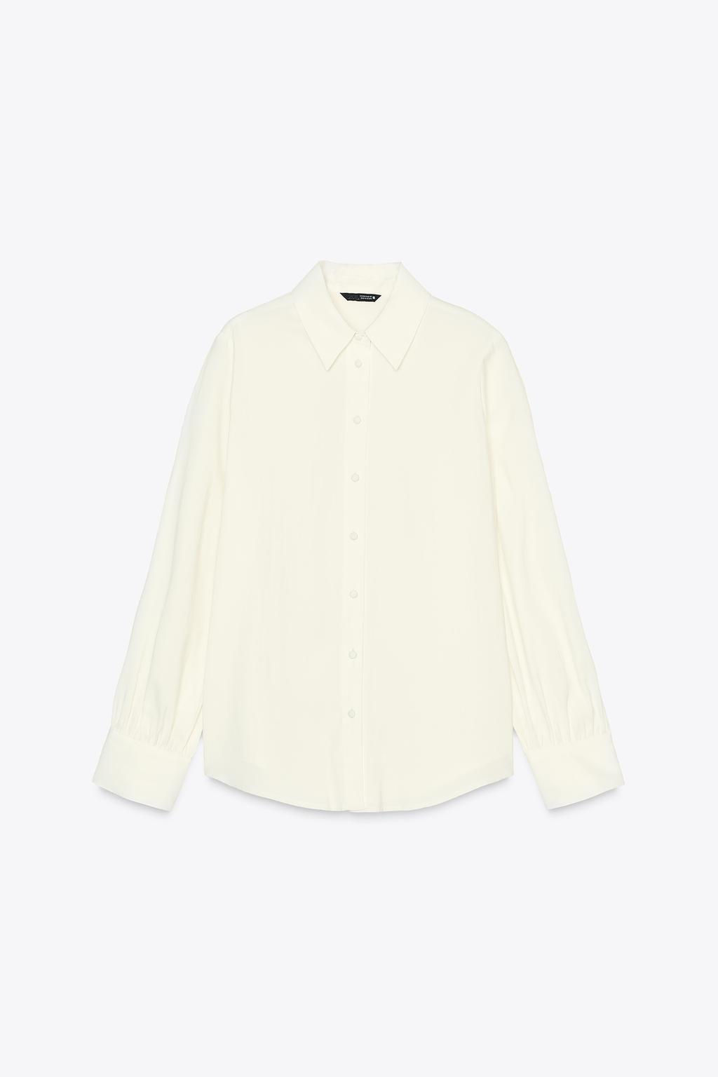 COVERED BUTTON SHIRT - Zara фото 4