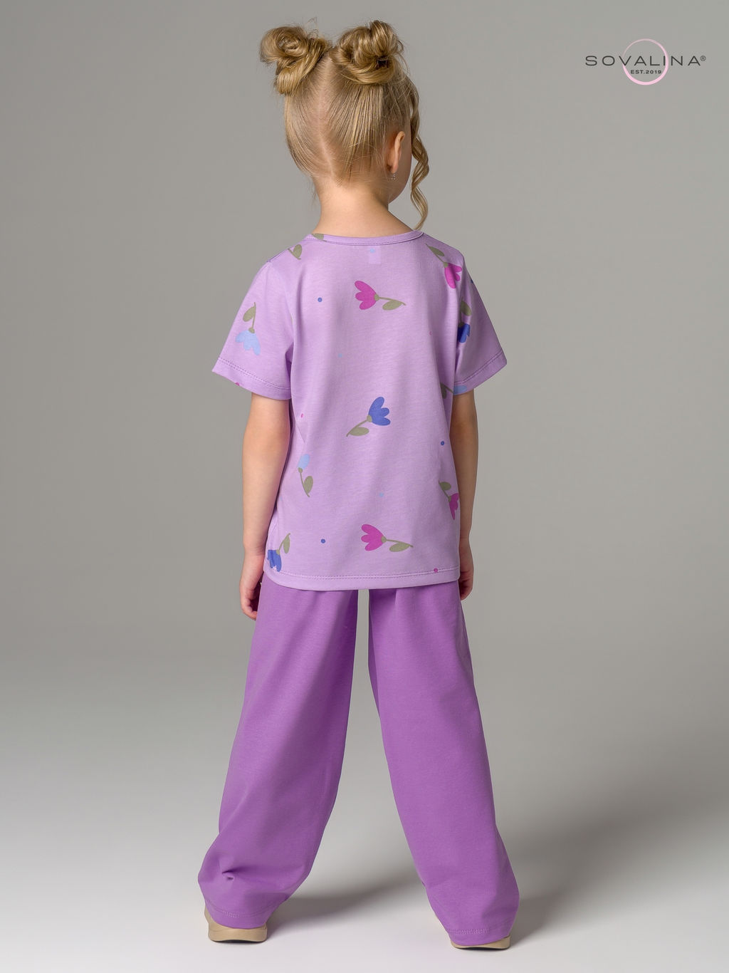 Костюм Лето сиреневый колокольчик-сирень - Sovalina фото 11